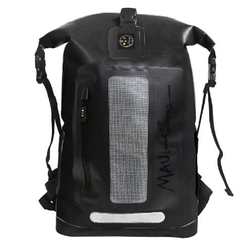 Maui & Sons Στεγανό Σακίδιο 30lt Tarpaulin Μαύρο