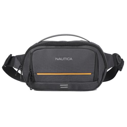 NAUTICA Τσάντα μέσης/χιαστί 2.5lt  polyester ανθρακί