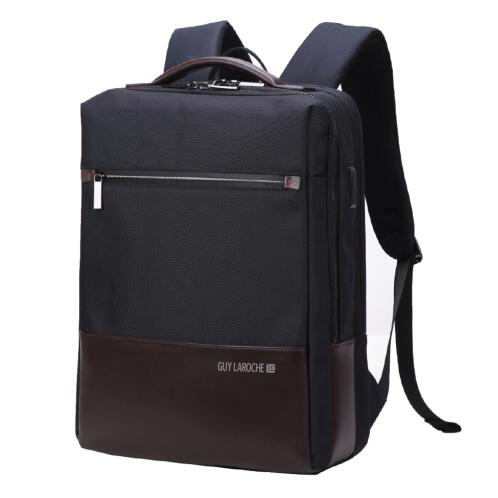 GUY LAROCHE Backpack 13lt microfiber polyester μπλε
