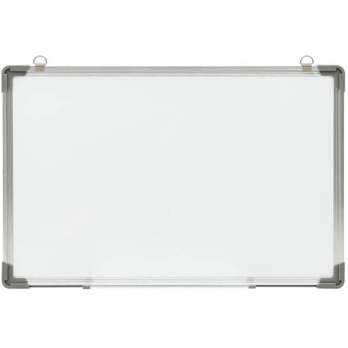 BAKAJI  Μαγνητικός Πίνακας Λευκός 50x35 από Αλουμίνιο με Σβηστό Μαρκαδόρο και Μαγνήτες  02814541