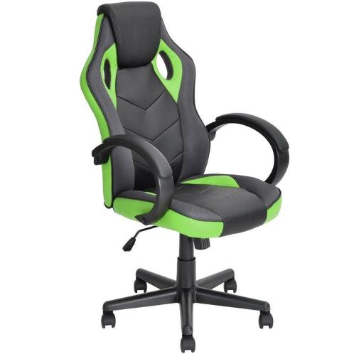 Bakaji 02815939 Πολυθρόνα Gaming Αγωνιστική Πράσινη
