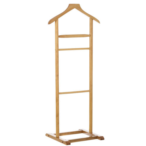 BAKAJI Καλόγερος από ξύλο βελανιδιάς, κρεμάστρα ρούχων 48x36x107cm  02830295