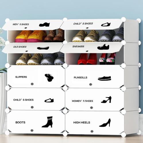 Bakaji Παπουτσοθήκη 10 Θέσεων Εξοικονόμησης Χώρου 02835746