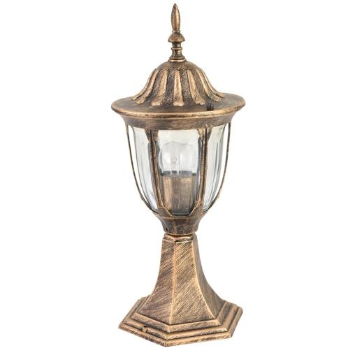 BAKAJI  Κλασικό Βικτωριανό Φανάρι Κήπου Λάμπα Εξωτερικού Χώρου Αλουμίνιο και Γυαλί 30εκ  02837735