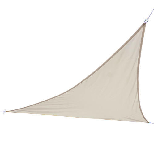 Bakaji 02838067 Τρίγωνη Tέντα Σκίασης Vela Telo Parasole 3.6x3.6M Μπεζ