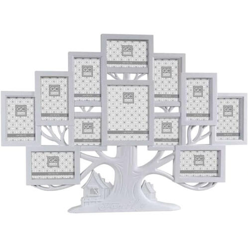 BAKAJI  Κορνίζα Φωτογραφιών Σχήμα Δέντρο της Ζωής 12 Θέσεις 82 x 59 x 2 εκ Ιδέα Δώρου  02839196