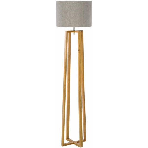 BAKAJI  Λάμπα Δαπέδου Lume με Γκρι Καπέλο Σκανδιναβικού Σχεδιασμού 36 x 150 εκ.  02840695