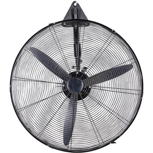BAKAJI  Βιομηχανικός Ανεμιστήρας Τοίχου Ισχύς 200 W Διάμετρος 66 cm σε Μαύρο Ατσάλι  02841383