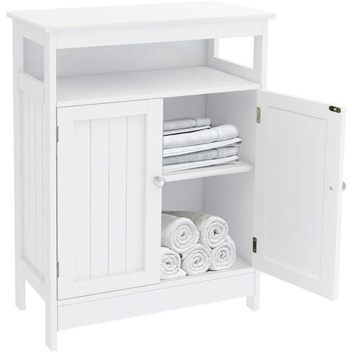 Shally Dogan Αυτοστήρικτη Ξύλινη Ντουλάπα Μπάνιου και Καθιστικού με 2 Πόρτες 02841507