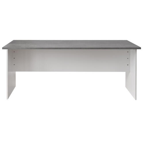 Shally Dogan 02841533 Γραφείο 160x80x74cm Τσιμέντο Λευκό