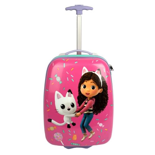 GABBY'S DOLLHOUSE Βαλίτσα καμπίνας παιδική 16'' πολυκαρβονική trolley