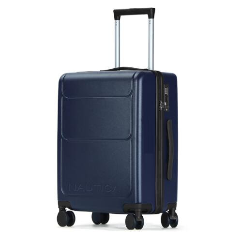 NAUTICA Βαλίτσα καμπίνας πολυκαρβονική 20'' μπλε με 4 ρόδες ύψους 55cm