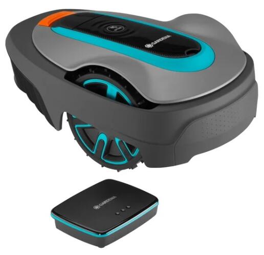 Gardena  19603-72 Smart Σετ Router με Ρομποτική Χλοοκοπτική Sileno City 600