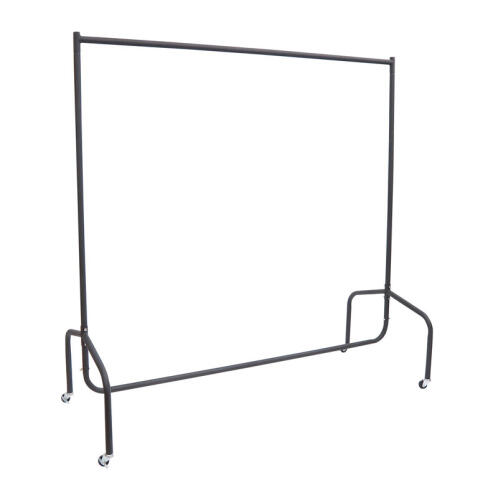 HOMCOM Τροχήλατη Μεταλλική Κρεμάστρα Ρούχων Δαπέδου 150 x 60 x 170 cm 03-0006