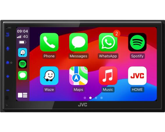 JVC  KW-M593BT ANDROID AUTO APPLE CAR PLAY 2 DIN