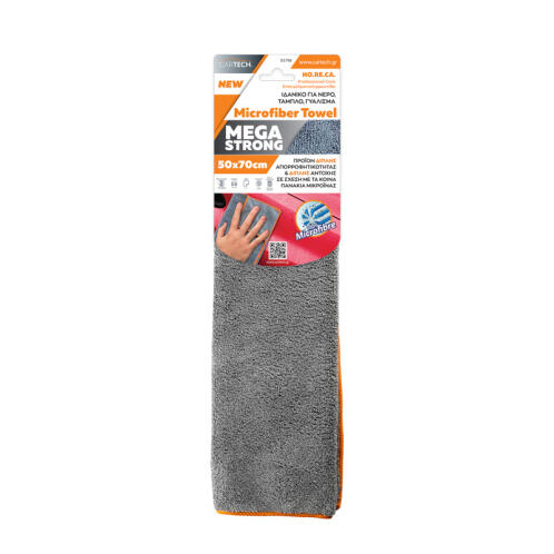 CARTECH MICROFIBER MEGA STRONG GREY 50X70