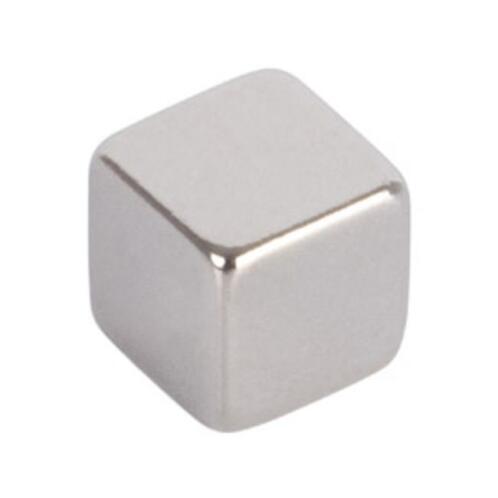 SUKI Μαγνήτης Κύβος Neodymium Ασημί 5x5mm 8Τμχ