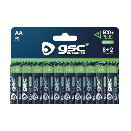 GSC  Μπαταρία Alkaline EcoPlus AA LR06 (10 τεμ.)