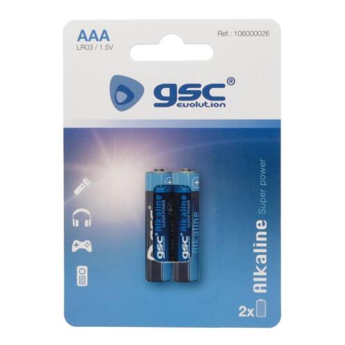 GSC  Μπαταρία Alkaline Super Power AAA LR03 (2 τεμ.)