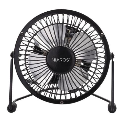 Niaros  Επιτραπέζιος Ανεμιστήρας Kila USB 2.5W Mini Μαύρο