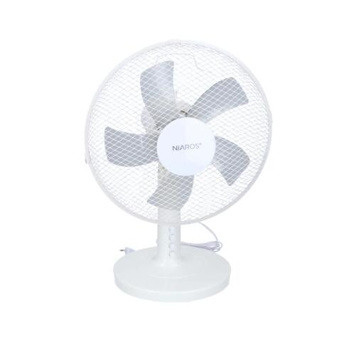 Niaros  Επιτραπέζιος Ανεμιστήρας Macomia 35W Λευκό