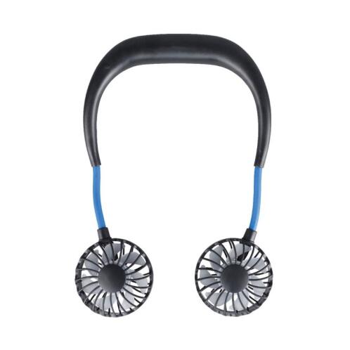 Niaros  Ανεμιστήρας Κεφαλής Επαναφορτιζόμενος Bhari Micro USB 2.5W Μαύρο