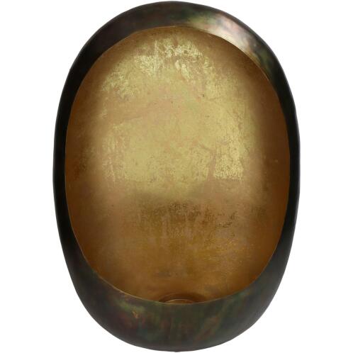 ArteLibre Κηροπήγιο Μέταλλο 37x20x60cm Πράσινο