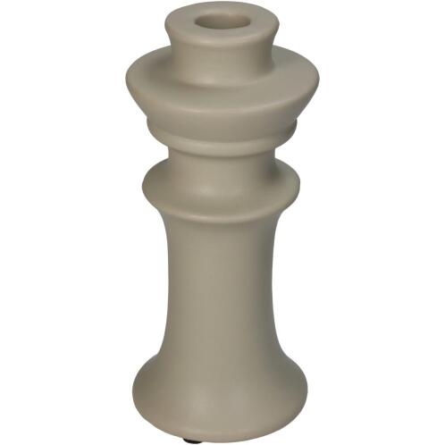 ArteLibre Κηροπήγιο Κεραμικό 8x8x18cm Ιβουάρ