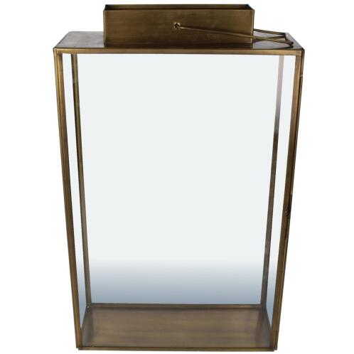 ArteLibre Φανάρι 28x11x46cm Χρυσό Χάλκινο