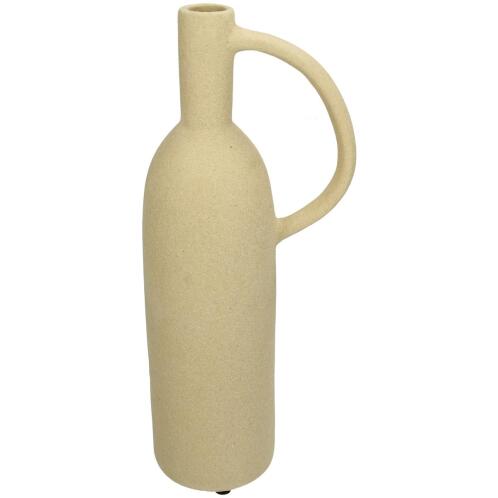 ARTELIBRE Κηροπήγιο Μπεζ Κεραμικό 12.3x8x30.2cm