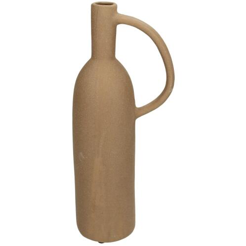 ARTELIBRE Κηροπήγιο Καφέ Κεραμικό 12.3x8x30.2cm