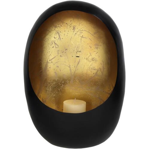 ArteLibre Κηροπήγιο Μέταλλο 30x15x45cm Μαύρο