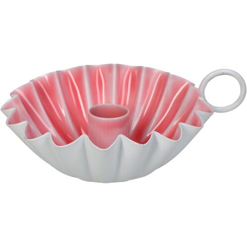 ARTELIBRE Κηροπήγιο Ροζ Μέταλλο 14x12x6cm