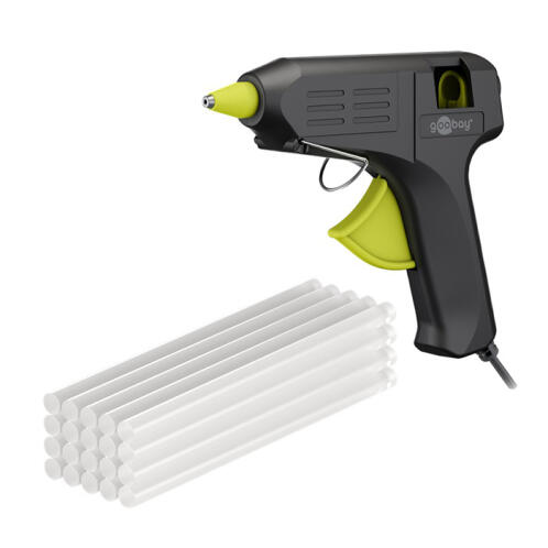 GOOBAY Πιστόλι σιλικόνης για ράβδους σιλικόνης 11mm, 40W και 20 sticks. GOOBAY 77826