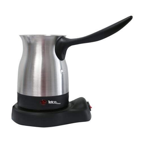 Telco Μπρίκι Καφέ DC-203A Ηλεκ/κο-Αισθητήρα Ασημί