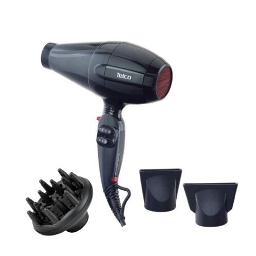 Telco Επαγγελματικό Σεσουάρ AC 2200W με Ιονισμό RH-2130 Μαύρο