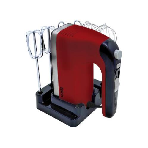 Telco Μίξερ Χειρός 350W με Βαση και 3 Ζεύγη Αναδευτήρων Κόκκινο