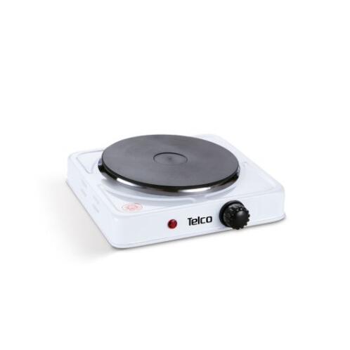 TELCO Ηλεκτρική Εστία Μονή Διαμ 18,5cm 1500W ZD-1015A Λευκή