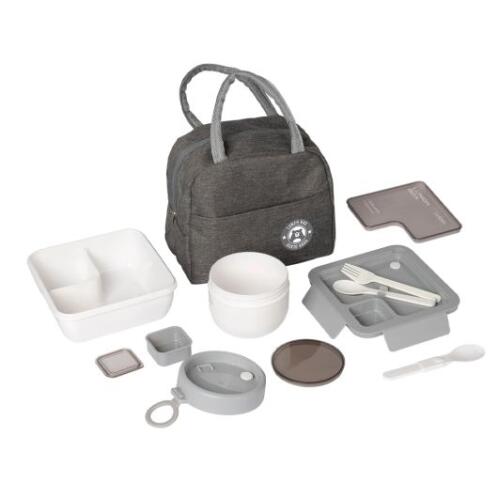 GUSTO CASA Τσάντα Φαγητού Χειρός Ισοθερμική με 2 Δοχεία 1.1LT & 0.6 LT 602413