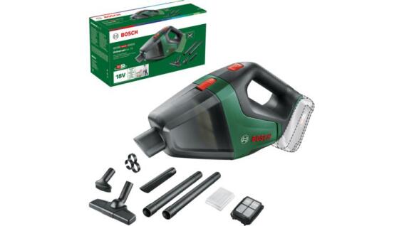 Bosch UniversalVac 18 Σκουπάκι μπαταρίας (Χωρίς μπαταρία & Χωρίς φορτιστή)