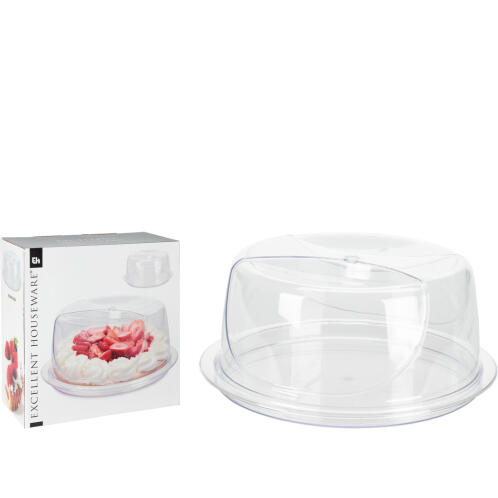 ArteLibre Τουρτιέρα Στρογγυλή Με Σκέπαστρο Φ34x15cm