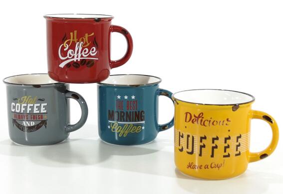 ARTELIBRE Κούπα Vintage 36cl Κεραμικό Σε 4 Σχέδια