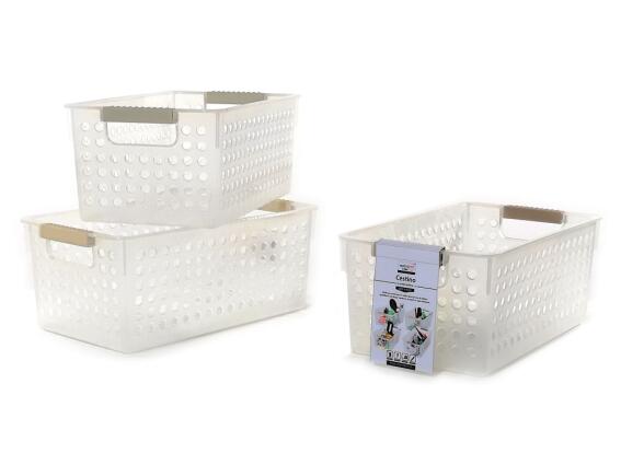 ARTELIBRE Καλάθι Με Λαβές Πλαστικό 29x16.5x12cm Σε 3 Χρώματα