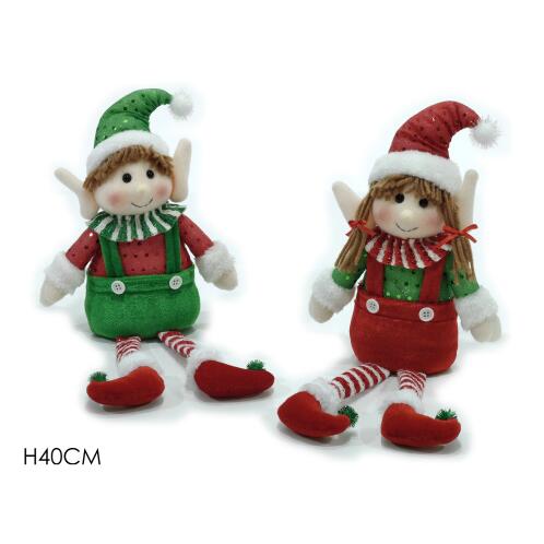 ARTELIBRE Ξωτικό Λούτρινο Λούτρινο 40cm Σε 2 Χρώματα