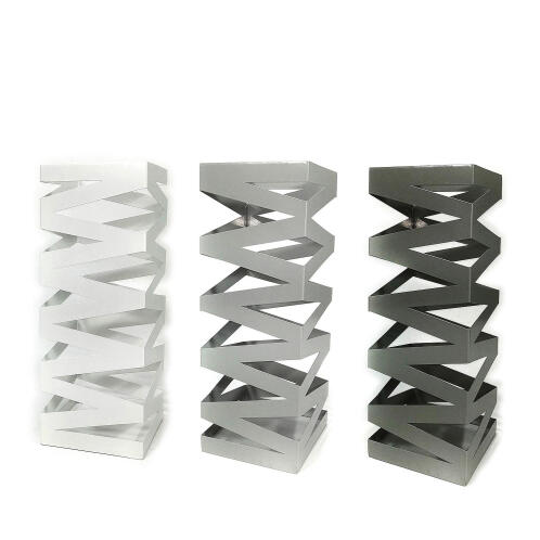 SMART MARKET Ομπρελοθήκη Ζιγκ-Ζαγκ Μέταλλο 17x17x49cm Σε 3 Χρώματα