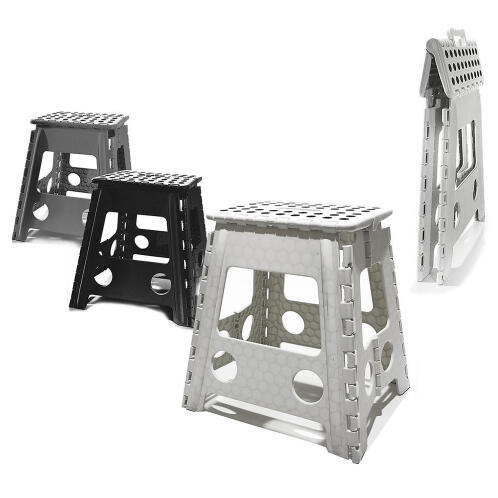 SMART MARKET Σκαλάκι-Σκαμπό Πτυσσόμενο Πλαστικό 29x22x39cm Σε 3 Χρώματα