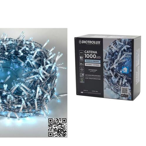 ARTELIBRE 1000 LED Εσωτ. & Εξωτ. Χώρου Με 8 Προγράμματα Ψυχρό Λευκό Φως Διάφανο Καλώδιο Μη Επεκτεινόμενο 31V 22m