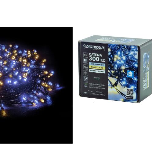 ARTELIBRE 300 LED Εσωτ. & Εξωτ. Χώρου Με 8 Προγράμματα Και Μετασχηματιστή Ψυχρό/Θερμό Λευκό Φως Πράσινο Καλώδιο Μη Επεκτεινόμενο IP44 31V 10+2m