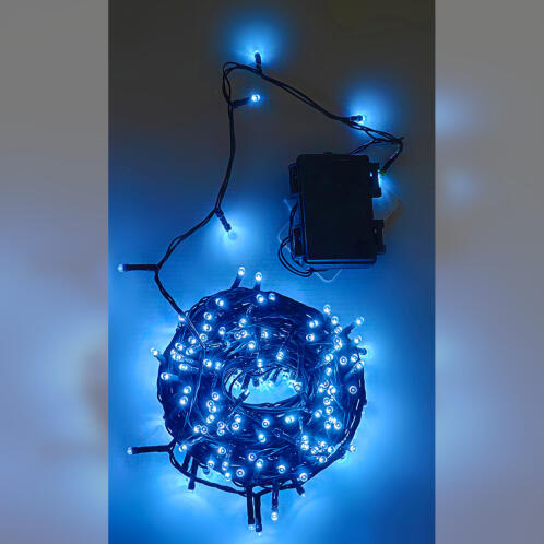 ARTELIBRE 100 LED Εσωτ. & Εξωτ. Χώρου Με Χρονοδιακόπτη Ψυχρό Λευκό Φως Πράσινο Καλώδιο Μη Επεκτεινόμενο Μπαταρίας 13.9+0.2m