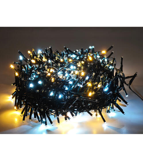 ARTELIBRE 100 LED Εξωτερικού Χώρου Ψυχρό/Θερμό Λευκό Φως Πράσινο Καλώδιο